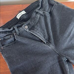 Abercrombie & Fitch ‘90s Slim Straight Ultra High Rise 29/8 black Jean